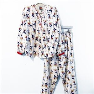 VTG 90s | Mickey & Co. | Disney Mickey Mouse Pajama Set - All-Over Print
